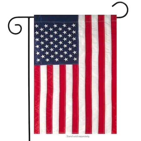Briarwood Lane BLG00018 Embroidered American Flag Garden Flag